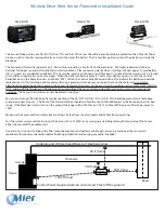 Preview for 2 page of Mier products DA-610TO Installation Manual