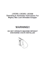 Preview for 19 page of Mighty Mac LSC503 Operating & Assembly Instructions