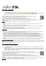 MikroTik NetMetal 5SHP triple Quick Manual preview
