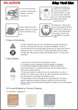 Preview for 3 page of Milagrow iMap Venii Max User Manual