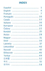 Preview for 2 page of MiLAN 150610BBL Manual