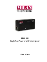 MiLAN MIL-L100i User Manual preview