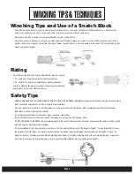 Preview for 5 page of Mile Marker 76-50115BW Installation And Operator'S Manual