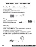 Preview for 8 page of Mile Marker 77-50120W Installation & Operator'S Manual