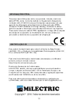 Preview for 36 page of MiLECTRIC FRV-168 Manual