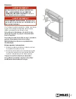 Preview for 17 page of Miles Industries 541BPC Installation And Owner'S Manual