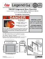 Miles Industries 799EDF Installation Instructions Manual preview