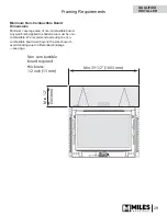 Preview for 29 page of Miles Industries DV ZC 1100IN Installation & Owner'S Manual