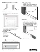 Preview for 5 page of Miles Industries Ventana Installation Instructions Manual