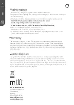 Preview for 8 page of MILL CUS1800MECB Assembly And Instruction Manual