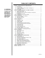 Preview for 3 page of Miller Electric Auto Invision II Owner'S Manual