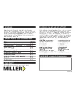 Preview for 12 page of Miller 1012 Operator'S Manual