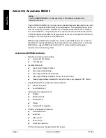 Preview for 8 page of Milltronics ACCUMASS BW500 Instruction Manual