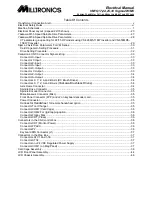 Preview for 3 page of Milltronics Sigma2 VM16 Electrical Manual