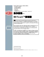 Preview for 49 page of Milnor MilTouch Operator'S Manual