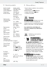 Preview for 41 page of Milomex H14347 Operation And Safety Notes