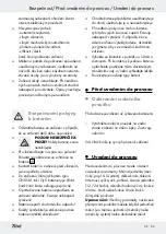 Preview for 53 page of Milomex H14347 Operation And Safety Notes