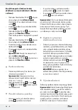 Preview for 58 page of Milomex H14347 Operation And Safety Notes