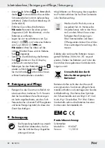 Preview for 82 page of Milomex H14347 Operation And Safety Notes