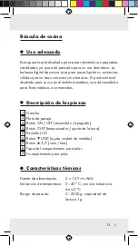 Preview for 5 page of Milomex SilverCrest Z31183 Operation And Safety Notes