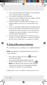 Preview for 20 page of Milomex SilverCrest Z31183 Operation And Safety Notes