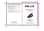 MILUX MDI-1300 Instruction Manual preview