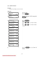 Preview for 105 page of MIMAKI JV4-130 Maintenance Manual