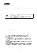 Preview for 5 page of MIMAKI TextileJet Tx2-1600 Series Operation Manual