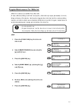 Preview for 17 page of MIMAKI UJF-605CII Daily Care Manual