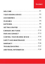 Preview for 3 page of Mimitakara goHearing R1 User Manual