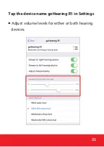 Preview for 23 page of Mimitakara goHearing R1 User Manual