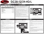 Minarik DC30-12-4Q-L Manual preview