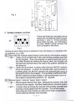 Preview for 8 page of Mindman m-260 Operation Manual