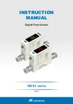 Preview for 1 page of Mindman MF01 Series Instruction Manual