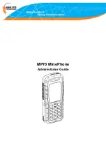 Mine Site Technologies MP70 MinePhone Administrator'S Manual preview