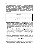 Preview for 25 page of Minelab F3 Mine Detector Operation Manual