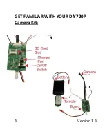 Preview for 3 page of Mini Gadgets DIY720P User Manual