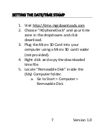 Preview for 7 page of Mini Gadgets HCIPHONEDOCK User Manual