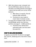 Preview for 8 page of Mini Gadgets OmniLAudio User Manual