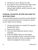 Preview for 9 page of Mini Gadgets OmniXAirFreshener User Manual