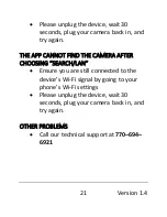 Preview for 21 page of Mini Gadgets WiFiDIY4K User Manual