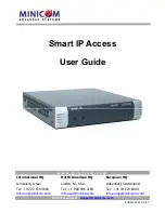 Preview for 1 page of Minicom Smart IP Access User Manual