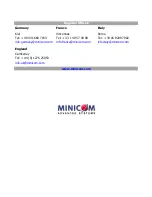 Preview for 38 page of Minicom Smart IP Access User Manual