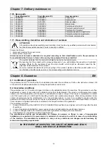 Preview for 17 page of Minipack-Torre Modular 50 Digit Installation, Operation And Maintenance Manual