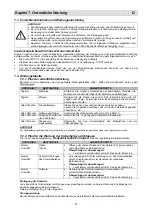 Preview for 62 page of Minipack-Torre Pratika 56 CS Series Installation, Operation And Maintenance Manual