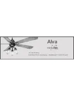 Minka-Aire Alva F852L Instruction Manual Warranty Certificate preview