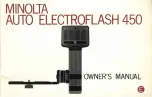 Preview for 2 page of Minolta AUTO ELECTROFLASH 450 Owner'S Manual