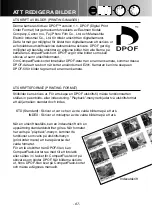 Preview for 67 page of Minolta DiMAGE E201 (Swedish) Bruksanvisning