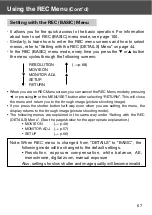 Preview for 67 page of Minolta Dimage G500 Instruction Manual