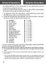 Preview for 98 page of Minolta Dimage G500 Instruction Manual